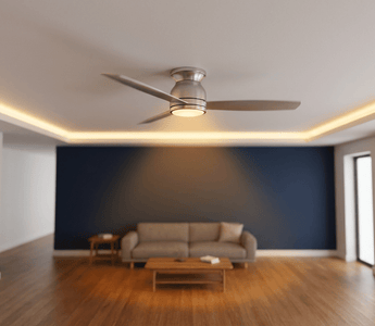 Best Ceiling Fans for Low Ceilings: Flush-Mount Options Under 12 Inches - Amicolight