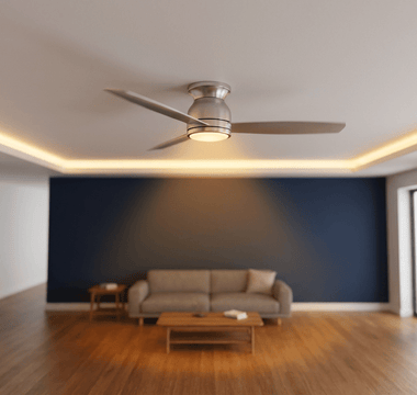 Best Ceiling Fans for Low Ceilings: Flush-Mount Options Under 12 Inches - Amicolight