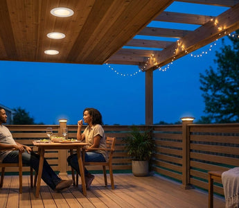 Deck Lighting Ideas: Post Caps, Step Lights & Recessed Options - Amicolight