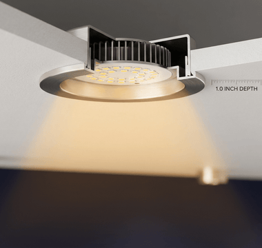 Ultra-Slim Recessed Lights: Low-Profile Solutions for Tight Ceilings - Amicolight