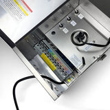 100W Low Voltage Landscape Lighting Transformer - Outdoor Power Supply - 7