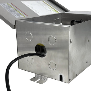 100W Low Voltage Landscape Lighting Transformer - Outdoor Power Supply - 4