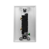 15A Single Pole Toggle Light Switch with Wall Plate & Screws - White-11