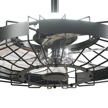 20 Inch Outdoor Ceiling Fan with Light for Patio, IP65 Waterproof Plug in Caged Hanging Fan, Remote Control, 3 CCT, 6 Speeds Reversible Outdoor Fan for Gazebo, Pergola, Porch-17