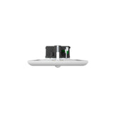 20A Tamper Resistant Decorator Outlet with Wall Plate & Screws - White-12