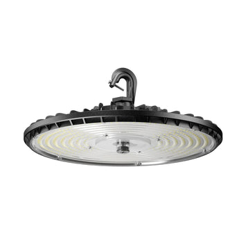 210W UFO LED High Bay Light, Large Ø14.1" 4 - Wattage Tunable, 32000LM Shop Light - 4