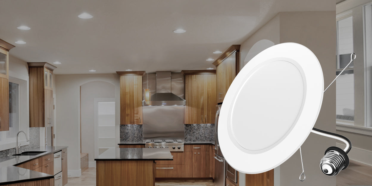 Amico led retrofit recessed lighting