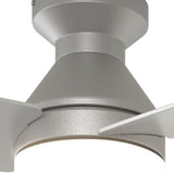 30" Low Profile Ceiling Fan with Light & Remote, Flush Mount, 3 - CCT Dimmable, Reversible & Noiseless, 4 Colors Available - 24