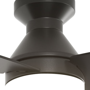 30" Low Profile Ceiling Fan with Light & Remote, Flush Mount, 3 - CCT Dimmable, Reversible & Noiseless, 4 Colors Available - 6