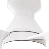 30" Low Profile Ceiling Fan with Light & Remote, Flush Mount, 3 - CCT Dimmable, Reversible & Noiseless, 4 Colors Available - 29