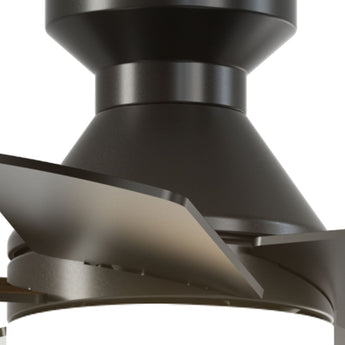 32" Low Profile Ceiling Fan with Light, 3CCT Dimmable, Remote, Flush Mount, Quiet – Indoor/Outdoor - 5