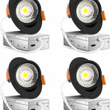 4 Inch Gimbal LED Recessed Lighting, 360° & 90° Adjustable Eyeball, Selectable CCT, 700 Lumens-19