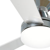42" Low Profile Ceiling Fan with Light & Remote, Flush Mount, 3 - CCT Dimmable, Reversible & Noiseless, 4 Colors Available - 17