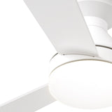 42" Low Profile Ceiling Fan with Light & Remote, Flush Mount, 3 - CCT Dimmable, Reversible & Noiseless, 4 Colors Available - 31