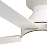 42" Low Profile Ceiling Fan with Light & Remote, Flush Mount, 3CCT Dimmable, Reversible, Quiet, DC Motor - 20