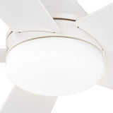 42" Low Profile Ceiling Fan with Light & Remote, Flush Mount, 3CCT Dimmable, Reversible, Quiet - 29