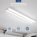4FT LED Wraparound Light, 5CCT, 50/60/75W, 9000 Lumens, Super Bright Fluorescent Fixture-2