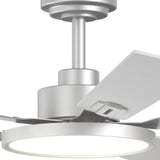 52" Black Ceiling Fan with Light & Remote, 3CCT Dimmable, Reversible, Quiet – Indoor/Outdoor - 19