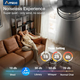 52-Inch Black Farmhouse Caged Ceiling Fan with Light, Remote Control, 3CCT Dimmable Quiet-9