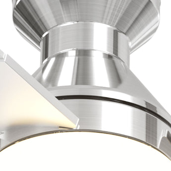52" Low Profile Ceiling Fan with Light & Remote, Flush Mount, 3 - CCT Dimmable, Reversible & Noiseless,4 Colors Available - 20
