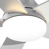 52" Low Profile Ceiling Fan with Light & Remote, Flush Mount, 3CCT Dimmable, Reversible, Quiet, Indoor/Outdoor - 17
