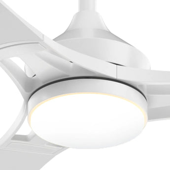 52" Modern Ceiling Fan with Light & Remote – Dimmable 3CCT, Quiet Black Fan for Living Room, Bedroom & Kitchen - 23