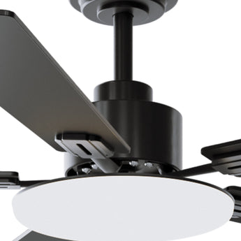 52" Sleek Ceiling Fan with Light, 3CCT Dimmable, Remote, Reversible, Quiet – Bedroom & Living Room - 12