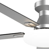 60" Flush Mount Ceiling Fan with Light, Remote, Low Profile, 3CCT Dimmable, Reversible, Quiet DC - 19