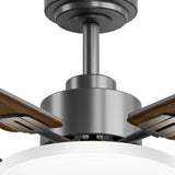 60" Sleek Ceiling Fan with Light, 3CCT Dimmable, Remote, Reversible, Quiet – Bedroom & Living Room - 5