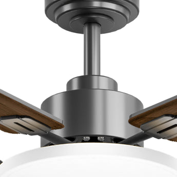 60" Sleek Ceiling Fan with Light, 3CCT Dimmable, Remote, Reversible, Quiet – Bedroom & Living Room - 5