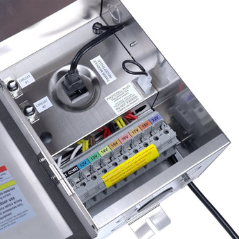 600W Low Voltage Transformer Stainless Steel, Outdoor IP65, 120V Input, 12 - 18V/22V Output, ETL Listed - 5