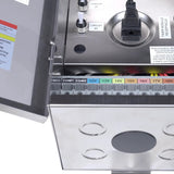 600W Low Voltage Transformer Stainless Steel, Outdoor IP65, 120V Input, 12 - 18V/22V Output, ETL Listed - 4