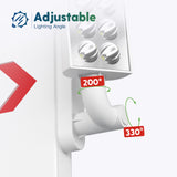 LED Double - Sided Exit Sign with Emergency Lights, Adjustable LED Emergency Exit Lights with Battery Backup, Hard Wired, UL Certified, AC 120/277V - 5