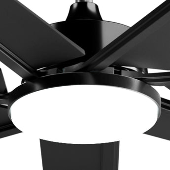 66 inch Ceiling Fans with Lights and Remote, 6 Speed Reversible DC Motor, 3CCT, Dimmable, Quiet, Timer Indoor/Outdoor - 4