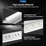 4FT LED Wraparound Light, 5CCT, 30–50W, 6500 Lumens, Super Bright Flush Mount Ceiling Light for Office, Kitchen, Garage - 5