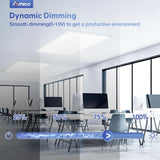 2x4 LED Flat Panel Light, 72W, 9000LM, 5CCT Dimmable Office Drop Ceiling Light, ETL/DLC - 2