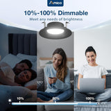 6 Inch LED Recessed Lighting, Dimmable, Retrofit Can Light with Baffle Trim, Selectable CCT, 950 Lumens - 5