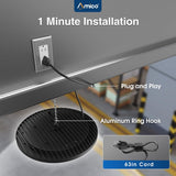 UFO LED High Bay Light, 28,000LM 5000K, UL Listed, US Hook & 5' Cable, Replaces 650W MH/HPS - 6
