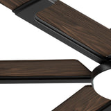 72 Inch Ceiling Fans with Lights and Remote, Black/Walnut Indoor/Outdoor Ceiling Fan with 6 Speed, Reversible DC Motor, 3CCT, Dimmable, Noiseless modern ceiling fan for Bedroom, Living Room, Patio - 19