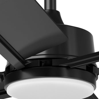 72 Inch Ceiling Fans with Lights and Remote, Black/Walnut Indoor/Outdoor Ceiling Fan with 6 Speed, Reversible DC Motor, 3CCT, Dimmable, Noiseless modern ceiling fan for Bedroom, Living Room, Patio - 4
