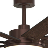 72" Large Ceiling Fan with Light & Remote, 3CCT Dimmable, Reversible, Quiet – Modern Nickel, Indoor/Outdoor - 26