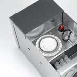 75W Low Voltage Landscape Lighting Transformer - Stainless Steel Power Supply - 4