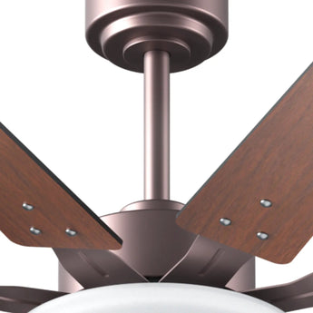 80" Ceiling Fan with LED Light & Remote – 6 - Speed Quiet Reversible DC Motor, Dimmable, Modern Black for Bedroom, Living Room, Patio - 19