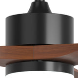 80 inch Ceiling Fans with Lights and Remote Control, Reversible, 3 Wood Blades, 6 Speeds, 3CCT Dimmable, Noiseless, Indoor/Outdoor Black Walnut Ceiling Fan for Bedroom Living Room Gazebo Patio - 5