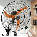 Industrial Wall Mount Fan with Remote Control, High Velocity Oscillating Wall Mounted Fan, DC Motor Commercial Shop Fan for Garage, Workshop, Gym, Patio, Indoor/Outdoor - 14