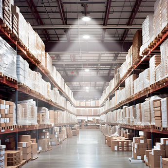 UFO LED High Bay Light, 28,000LM 5000K, UL Listed, US Hook & 5' Cable, Replaces 650W MH/HPS - 8