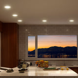 5/6 Inch LED Disk Lights with Night Light, Selectable CCT, 1050 Lumens - 6