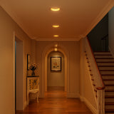 6 Inch LED Recessed Lighting with Night Light, Dimmable Retrofit Can Light, Selectable CCT, 1000 Lumens - 6