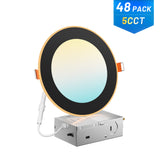 6 Inch Recessed LED Lighting With Night Light, Slim Design, Selectable CCT, 1100 Lumens - 13