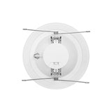 6 Inch Retrofit Eyeball Gimbal Can Lights, Slim Design, Selectable CCT, 650 Lumens - 8